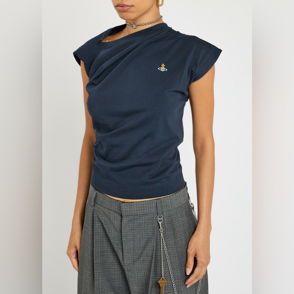 Vivienne Westwood Hebo Shirt - Navy, M